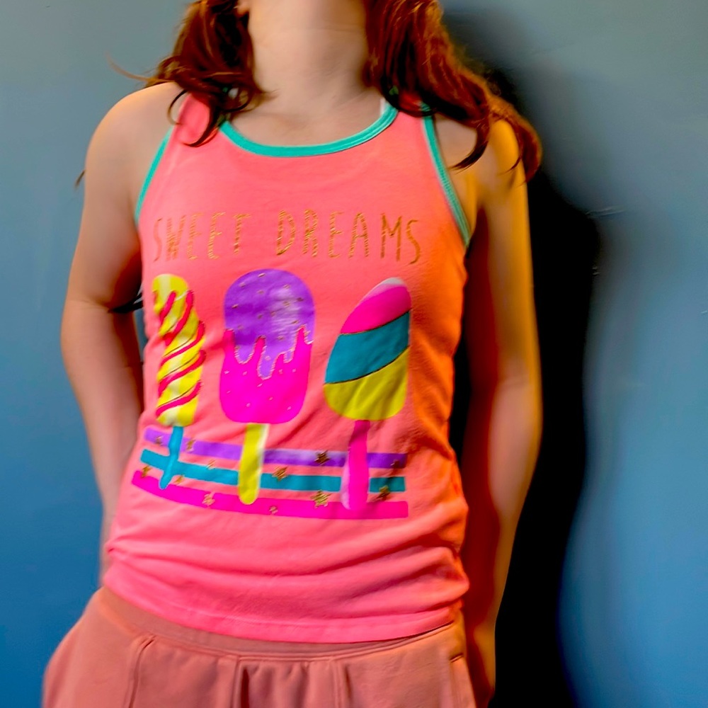 Girls popsicle tank top
